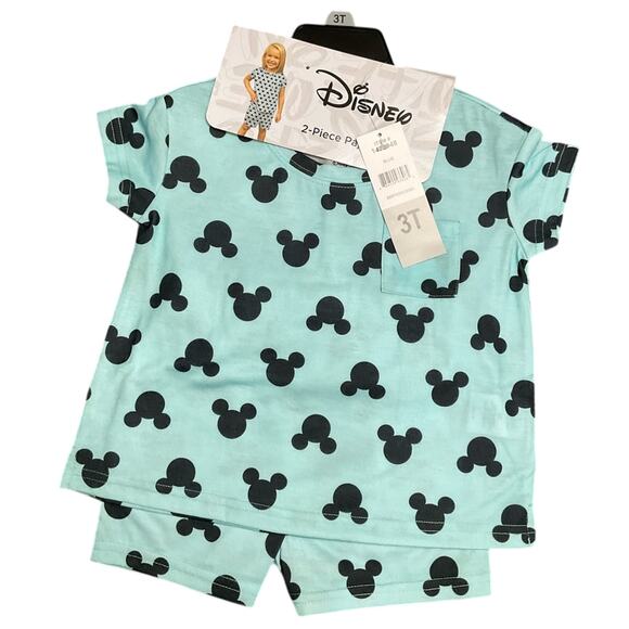 Disney Other - Disney Girl’s Pajamas Sleepwear Set Blue Size 3T NWT